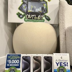 Apple iPhone 15 pro 5G 128gb unlocked floor model display