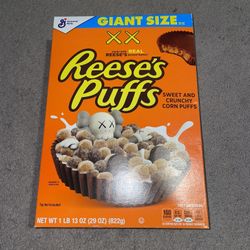 Reese Puffs Kaws Cereal 