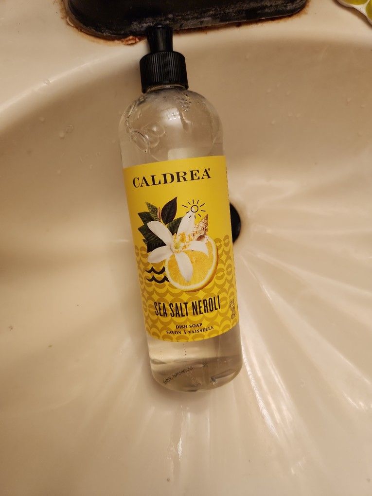 Caldrea Sea Salt Neroli Dish Soap 