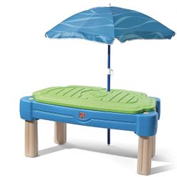 Step2 Cascading Cove Blue Water Table with Cover