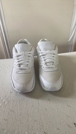 Nike Airmax 90 all white Size 9
