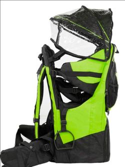 Baby hiking New