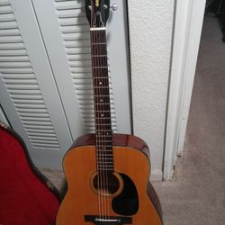 Aria Acoustic Guitar Made In Japan