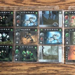 Bionic The Bohrok Awake Cards