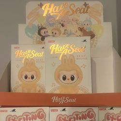 Have A Seat 100% Authentic Labubu