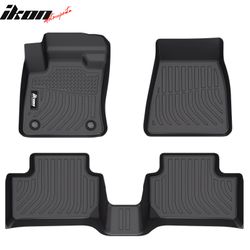 Fits 2022-2024 Volvo C40 Recharge Floor Mats TPE Carpets All Weather Custom 3D Liner