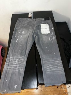 Purple jeans