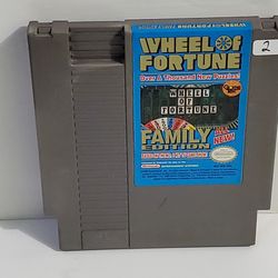 Nintendo NES Wheel Of Fortune