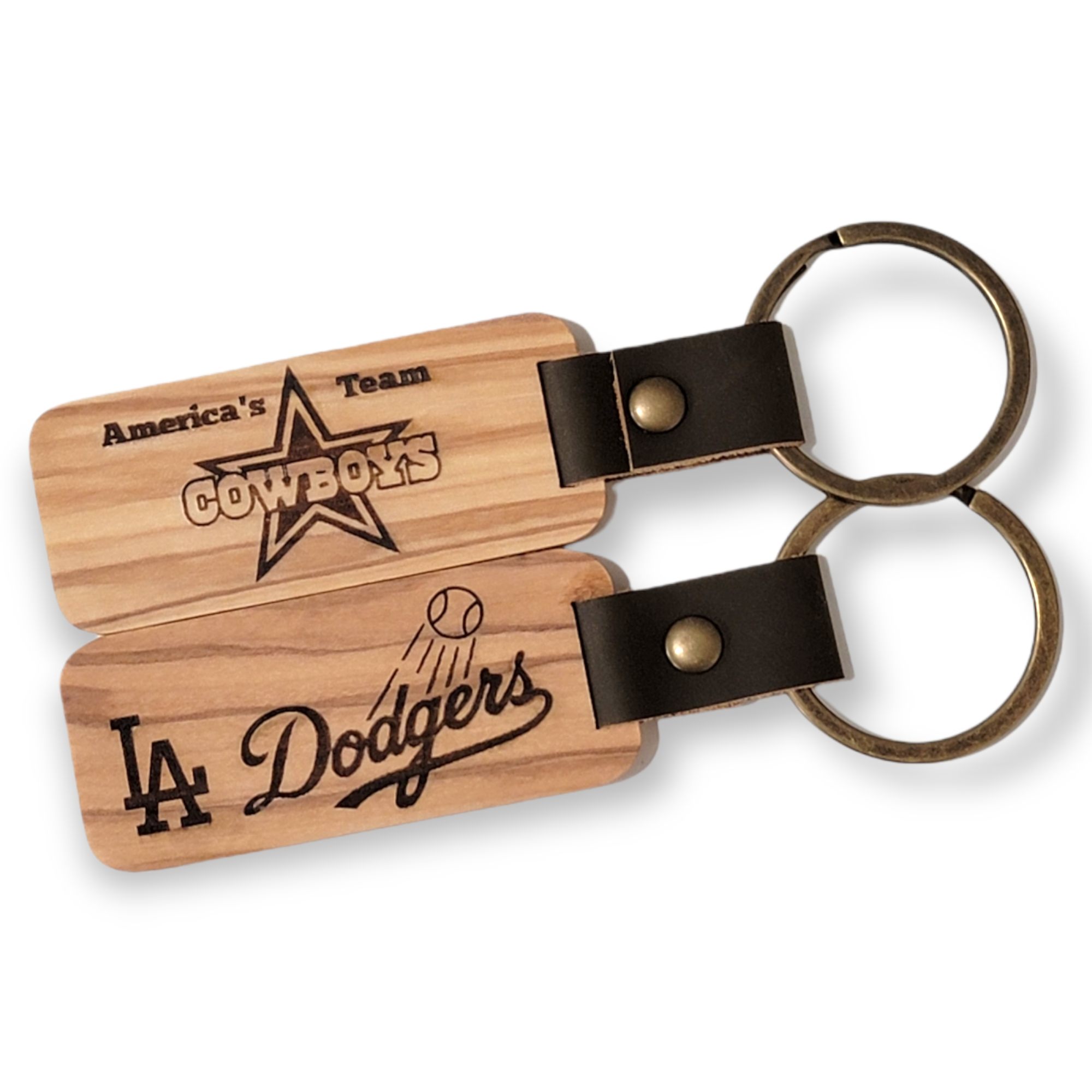 Giants Laser Engraved Keychain