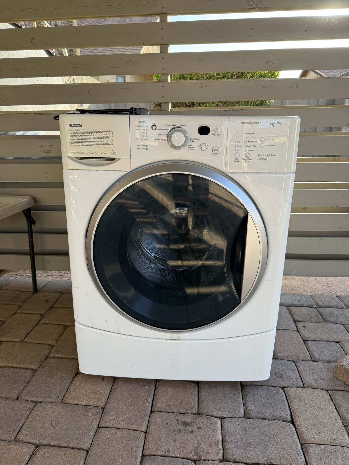 Washer Dryer Kenmore