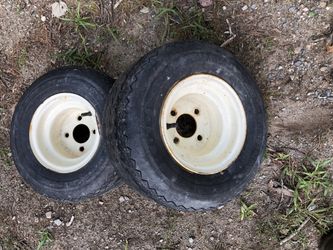 Golf cart wheels