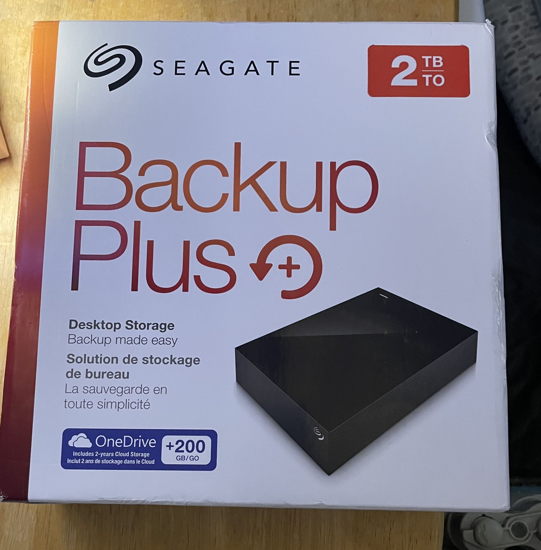 Seagate 2tb Back Up Plus