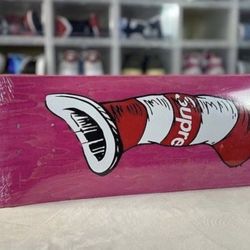 *NEW* Supreme Cat In The Hat Skateboard Deck 