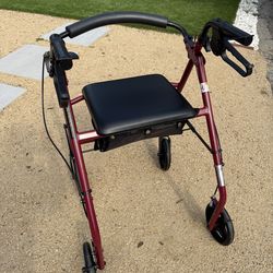 Walker with back support , like brand New