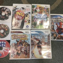 Wii Games 8 Games In All