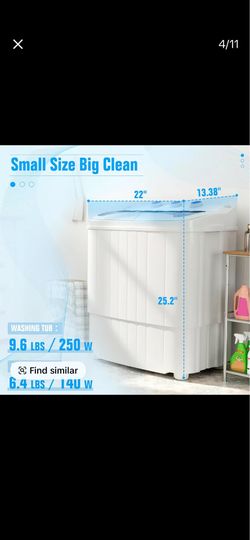 Portable washer and dryer