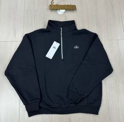 Alo black quarter zip