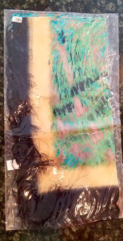 Silk scarf/wrap with fringe