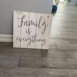Wooden wall plaque