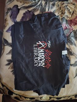 Have Some Med Anarchy library girl t's two tank tops