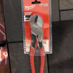 Milwaukee Comfort Grip Cable Cutting Pliers