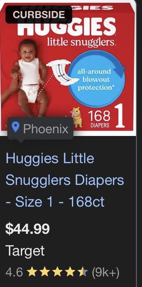 Pampers Different brands of size 1 Pampers