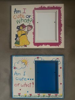 2 Cute Photo Frames $5 Each