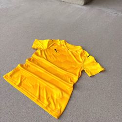 Brand new Puma Yellow Athletic Shirt Womens Medium