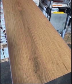 Lina Ridge Oak 12 MIL x 7 in. W x 48 in. L Waterproof Click Lock Luxury Vinyl Plank Flooring (23.8 sq. ft./Case)
