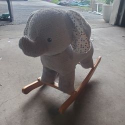 Elephant Nursery Rocker