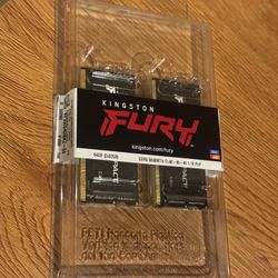 Kingston FURY Impact 64GB (2x32GB) 5600 DDR5 CL40 Laptop Memory *BRAND NEW*