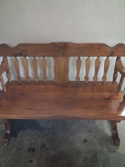Amish Wood Bench