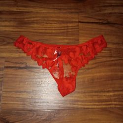 Valentine's Day Red Th0ng PantySz.M $36 OBO 
