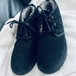 Mens Ugg Winter Shoes Size 12 In Black 