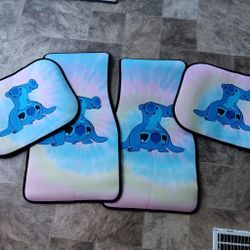 Stitch Car Mats