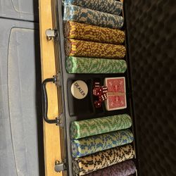 Real Clay 13.5 Poker Chips Set  