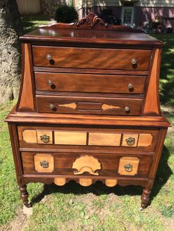 Antique wooden dresser