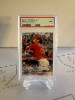 2018 Topps Holiday - Shohei Ohtani #HMW17 🔥PSA 9🔥 (RC)