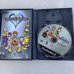 Kingdom hearts PlayStation 2 game