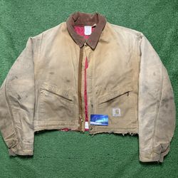 Vintage Carhartt Cropped Jacket Large