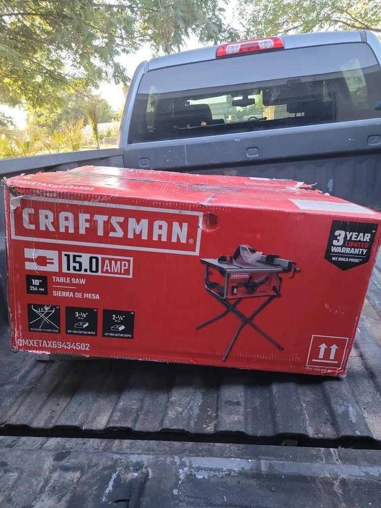 Craftsman 15.0 Amp 10" Table Saw