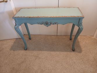 Vintage entry table