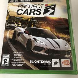 Xbox One Project Cars 3 video game 