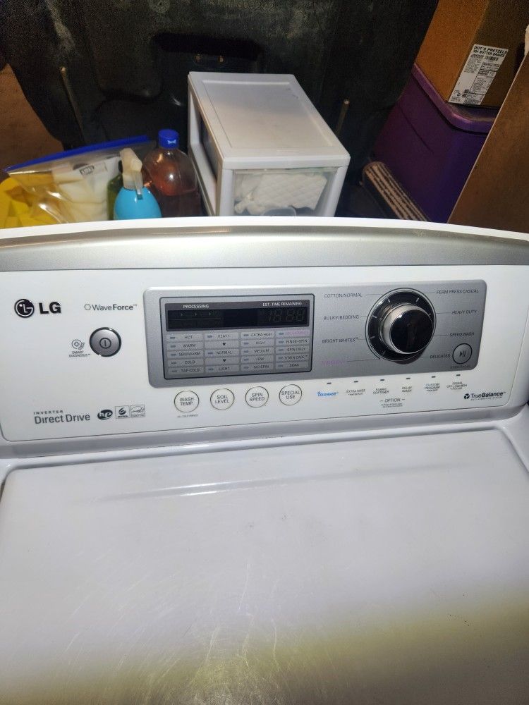 LG washer and dryer