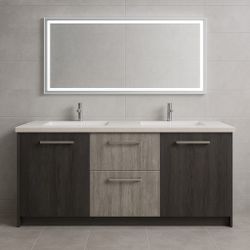 Bathroom Vanity 72”