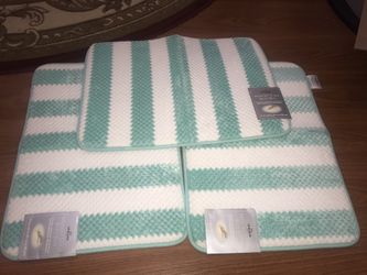 3pcs brand new Mohawk memory foam bath rug