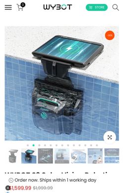 WYBOT S2S  pool cleaner