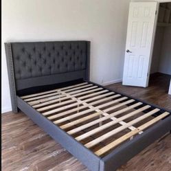 Cama Queen Size Nueva En Caja Incluye Colchon 