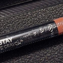 REVLON ColorStay Matte Lite Crayon Lipstick with Built-in Sharpener, Smudge-proof, Water-Resistant Non-Drying Lipcolor, 002 Clear The Air, 0.049 oz