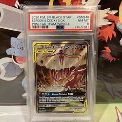 Pokemon Card PSA Espeon & Deoxys 